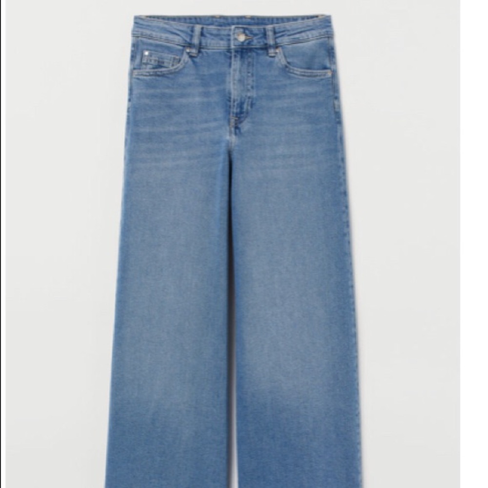 Culotte High Waisted High Ankle Jeans